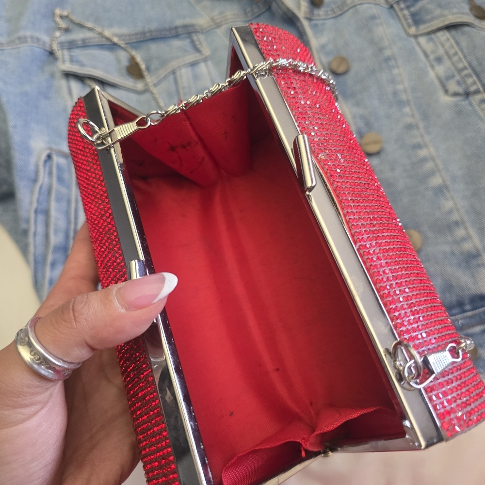 Coca Cola Rhinestone Bag - RARE - Picture 7 of 12